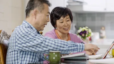 A couple discuss charitable planning