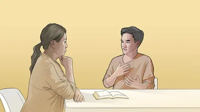 A young man courageously explains his beliefs to his non-Witness mother