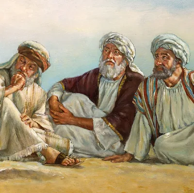 Three companions of Job