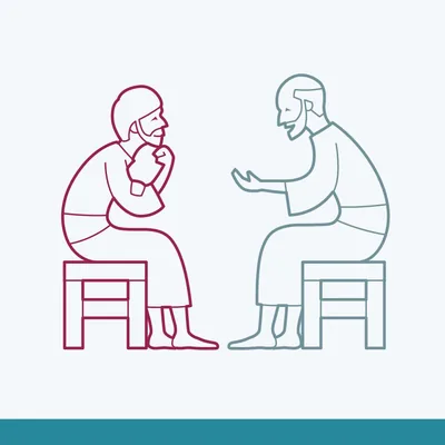 Timothy learns from the apostle Paul