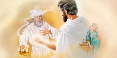 Gabriel appears to Zechariah; Elizabeth pregnant