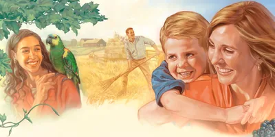 Adults and children enjoy life in Paradise