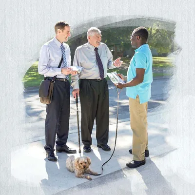 A younger brother works with an older brother in the ministry