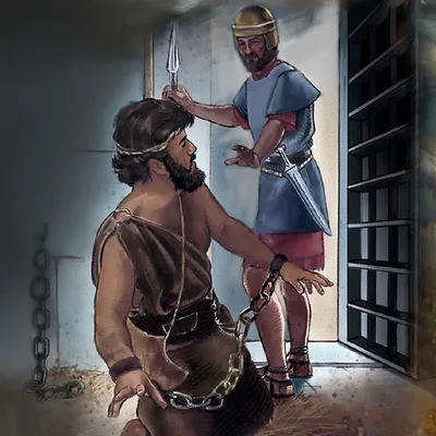 John the Baptist is thrown in prison
