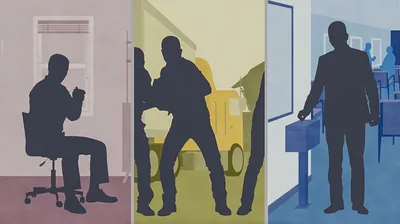 Collage: Ways to help others during a disaster. 1. A brother praying. 2. Volunteers assisting with disaster relief efforts. 3. A brother putting money in a contribution box at a Kingdom Hall.