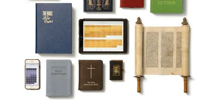 Various written, printed, and electronic Bibles