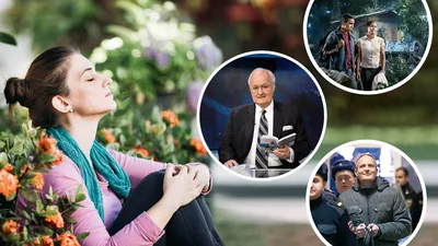 A sister praying. Collage: 1. A member of the Governing Body on JW Broadcasting®. 2. A couple walk away from their storm-damaged home. 3. Dennis Christensen, in handcuffs, being escorted by Russian police officers.