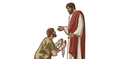 Jesus heals a leper