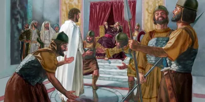 Herod and his soldiers mock Jesus