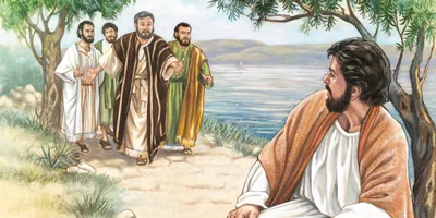 Peter, Andrew, James, and John find Jesus