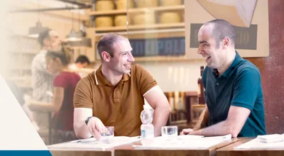 Federico and Antonio enjoy time together