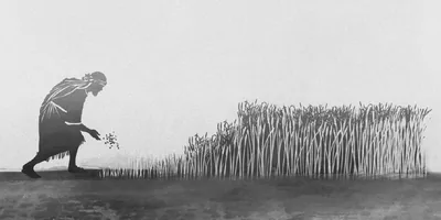 A man oversows another man’s field with weeds