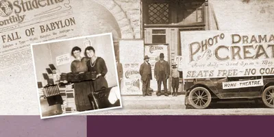 During World War I, Bible Students witness using Bible literature and the Photo-Drama of Creation