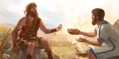 Jacob purchases Esau’s rights as firstborn