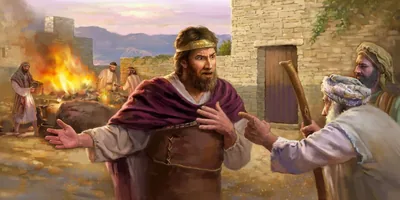 Samuel rebukes King Saul
