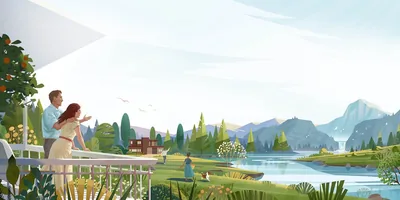 People enjoy life in Paradise