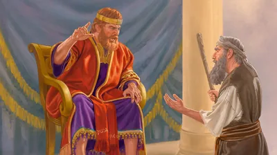 King David showed a merciless spirit when approached by Nathan (See paragraphs 19-20) d