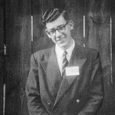 Keith Eaton when young.