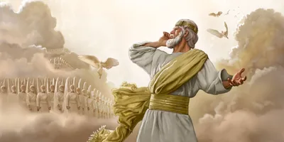 Jesus directs his heavenly armies