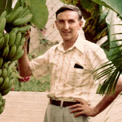 Ronald Parkin as a young man