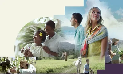 People of various races enjoy life in Paradise