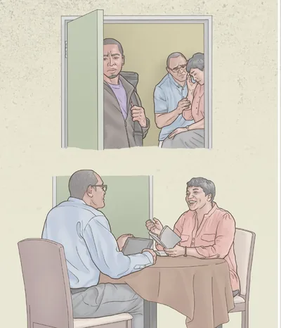 Parents are distraught when their wayward son leaves home, but the two of them continue to have Family Worship