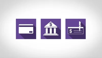 Icons for donation methods