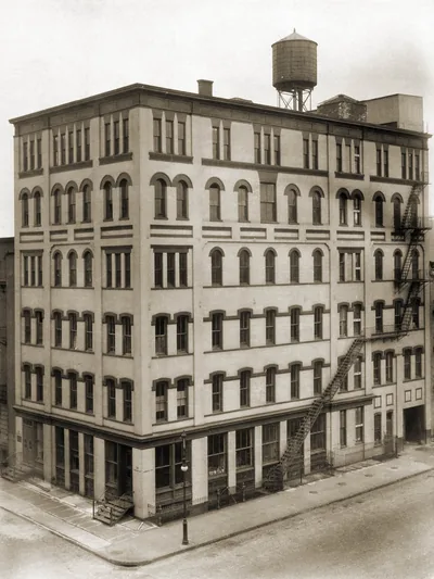 The Concord Street factory in Brooklyn, New York