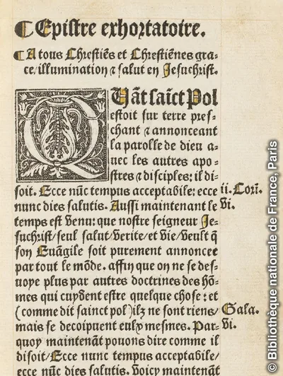 Lefèvre’s introduction to the Gospels