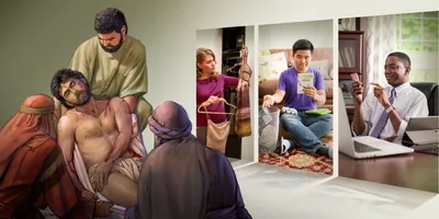 Several Christians meditate about Christ’s ransom and review their choices regarding clothing, music, movies, and material on their digital devices