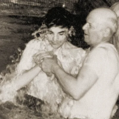 My baptism in 1957