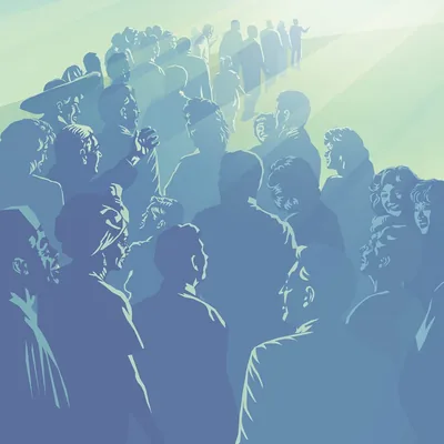 People of various ages and races