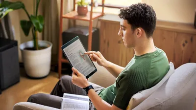 A young brother doing personal study.