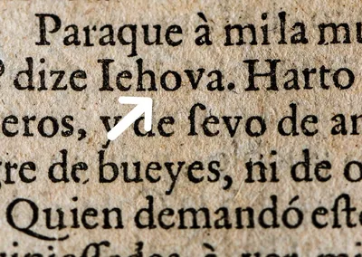 God’s name in Spanish in the Reina-Valera version of the Bible