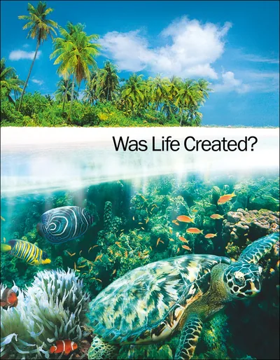 The brochure “Was Life Created?”