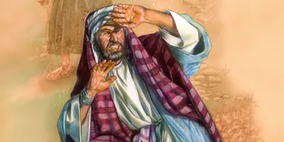 Saul is blinded by a bright light from heaven