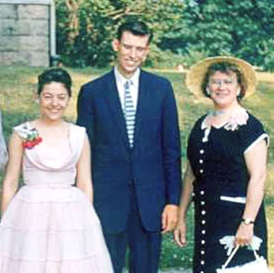William and Angela Samuelson with Etta Huth