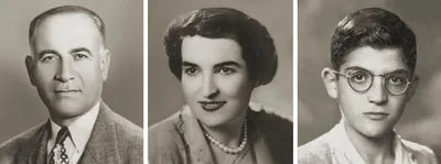 From left to right: My father. My mother. Me in 1953 when my family moved to Venezuela